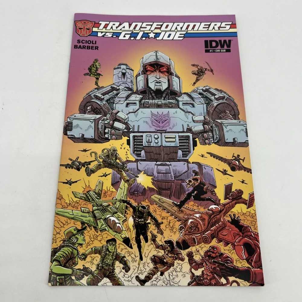 Transformers vs. G.I. Joe 1SUB Stokoe Variant VF 2014